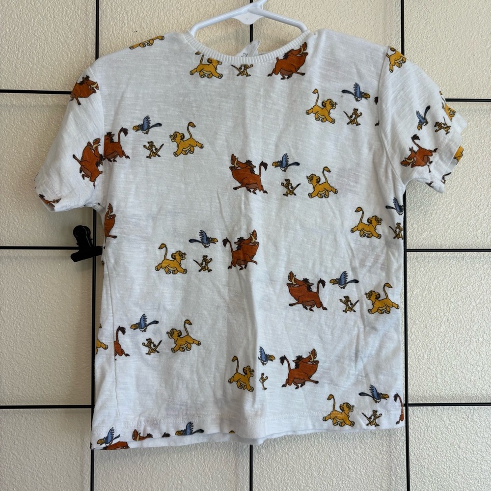 Zara Kids lion king T-shirt - 2-3 years